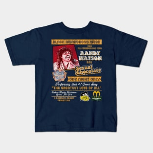 Randy Watson Sexual Chocolate Concert 88' Tour Poster Kids T-Shirt